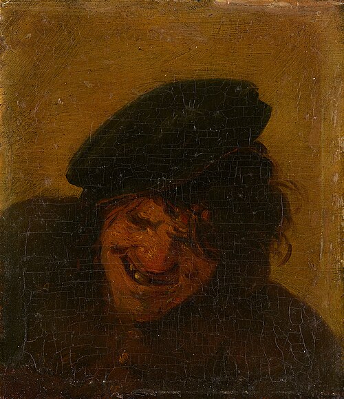 Laughing Farmer, 1636, Adriaen Brouwer