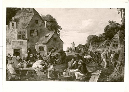 Kermesse, 1630, Adriaen Brouwer