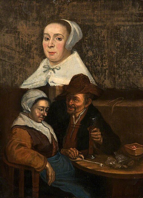 A Dutch Tavern Scene, , Adriaen Brouwer