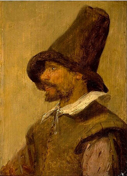 Man with a Pointed Hat, 1630, Adriaen Brouwer