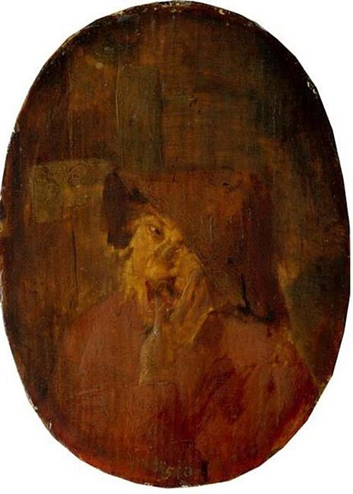 A Caricature, 1621, Adriaen Brouwer