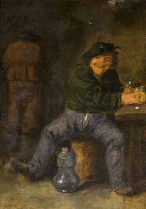 Ivrogne, 1630, Adriaen Brouwer