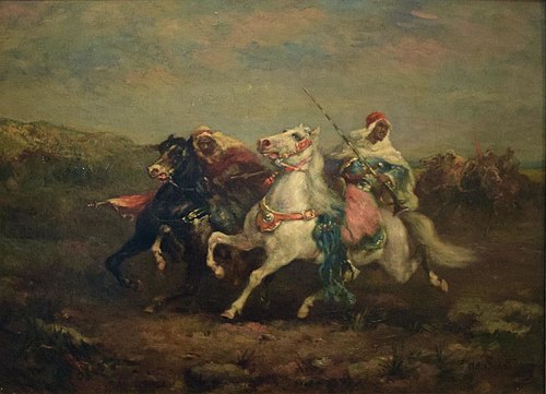 Arab Horsemen, , Adolf Schreyer