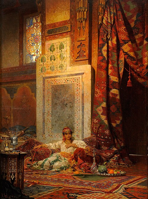 Die Favoritin, 1883, Adolf Seel