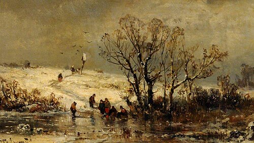 Winter Landscape, , Adolf von Stademann