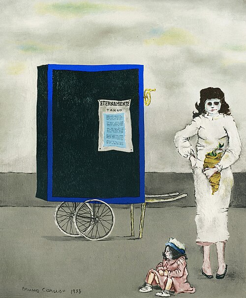 Wandering Musicians, 1953, Bruno Caruso
