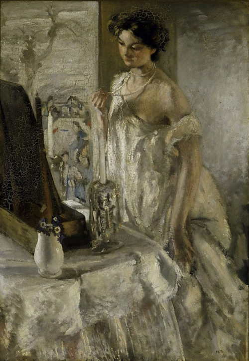The pearl necklace, , Henry Tonks
