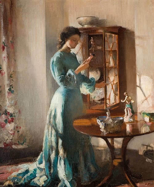 The China Cabinet, 1902, Henry Tonks