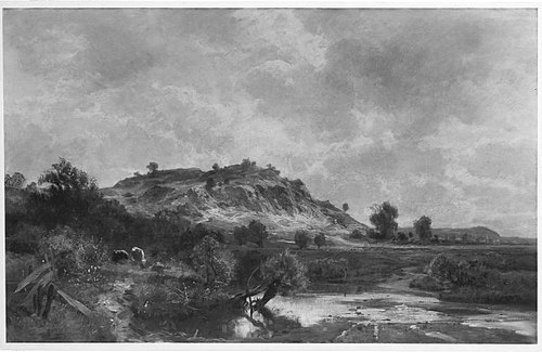 Amperlandschaft, 1881, Otto Frölicher