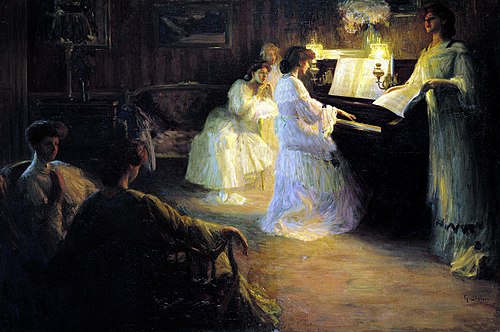 Intimité, 1906, Gabriel Deluc