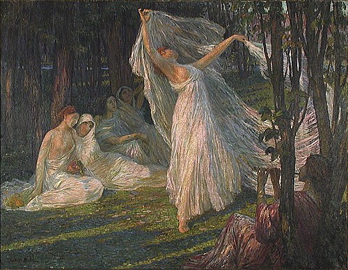 La Danse. Dans le bois sacré, 1910, Gabriel Deluc