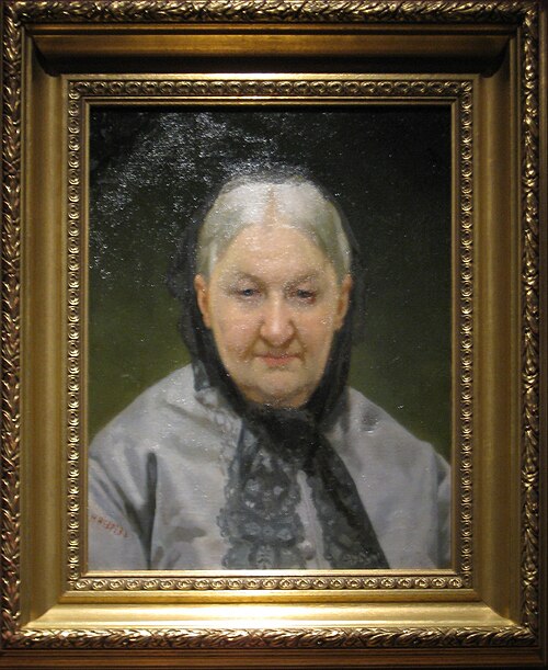 Avdotya Petrovna Elagina, 1870, Nikolaï Névrev