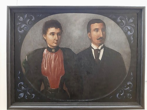Семейство Владимир и Райна Неделеви, 1911, Nikola Obrazopisov