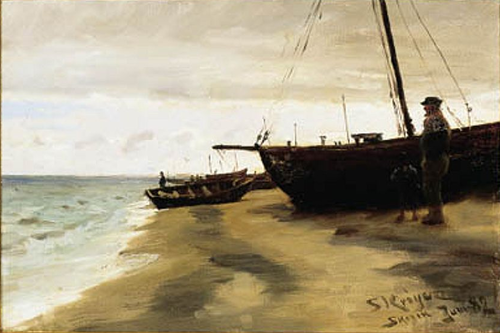 The Southern Beech of Skagen. June., 1882, Peder Severin Krøyer