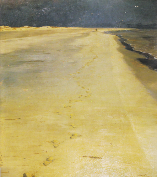 From Skagen Sønderstrand., 1883, Peder Severin Krøyer