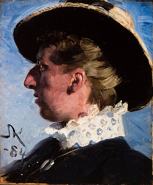 Anna Palm, 1884, Peder Severin Krøyer