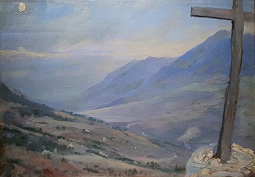 View from Abruzzo, 1890, Peder Severin Krøyer