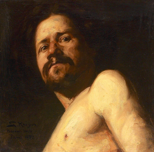 Portrait., 1877, Peder Severin Krøyer