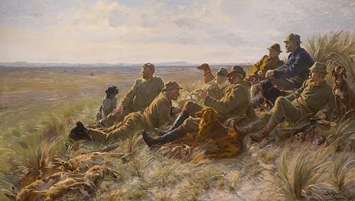 Hunters of Skagen, 1898, Peder Severin Krøyer