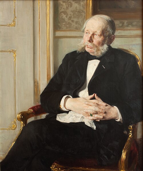 Baron Otto Ditlev Rosenørn-Lehn, 1891, Peder Severin Krøyer