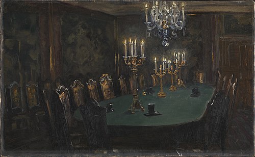 Interiør, 1896, Peder Severin Krøyer