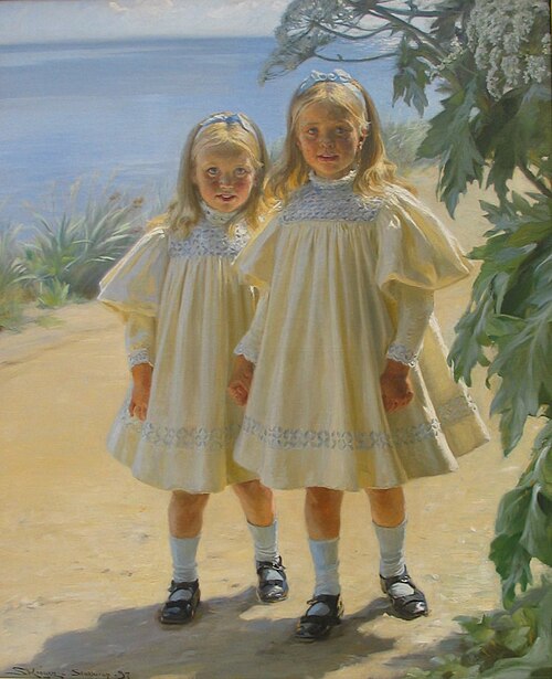Benzon's Daughters, 1897, Peder Severin Krøyer