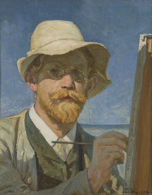 Autoportrait, 1888, Peder Severin Krøyer