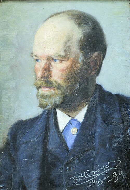 Portræt af Michael Ancher, 1894, Peder Severin Krøyer