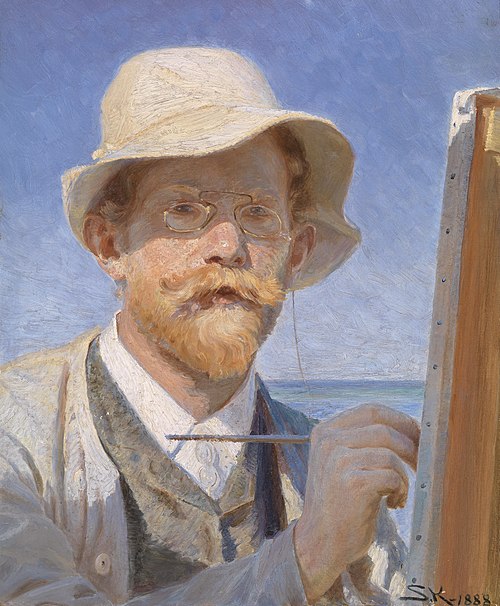 Autoportrait, 1888, Peder Severin Krøyer