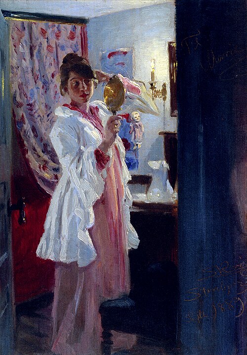Intérieur avec Marie Krøyer, 1889, Peder Severin Krøyer
