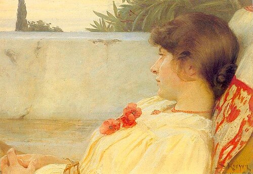 Marie in Ravello, 1890, Peder Severin Krøyer
