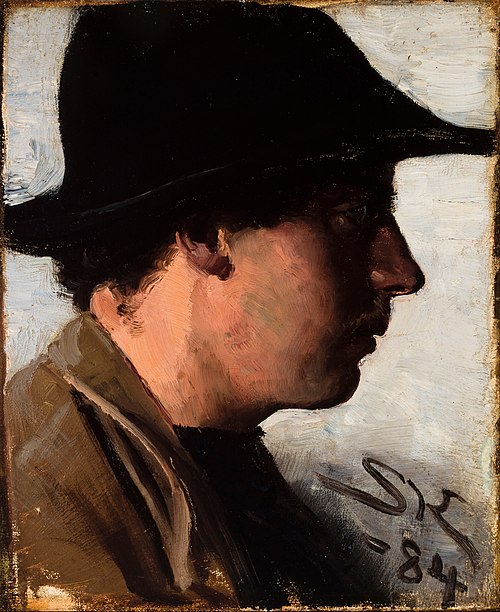 Oscar Björck, 1884, Peder Severin Krøyer