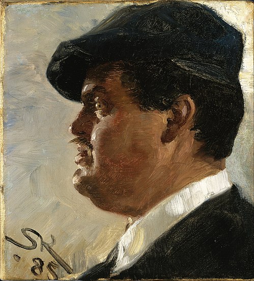 Carl Locher, 1885, Peder Severin Krøyer