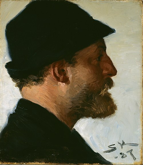 Viggo Johansen, 1887, Peder Severin Krøyer