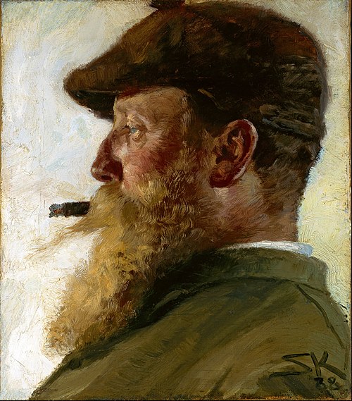 Christian Krohg, 1888, Peder Severin Krøyer