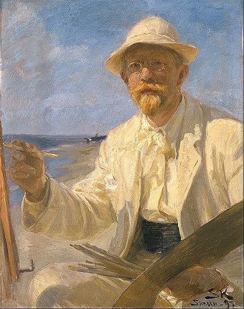 Autoportrait, 1897, 1897, Peder Severin Krøyer
