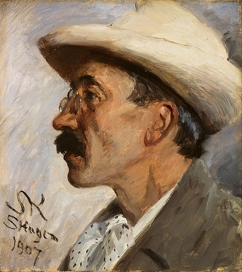 Portrait of Julius Paulsen (1860-1940), 1907, Peder Severin Krøyer