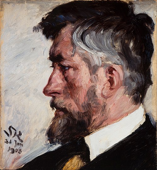 J.F. Willumsen, 1908, Peder Severin Krøyer