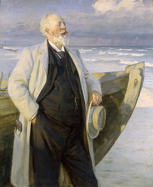 Holger Drachmann, 1895, Peder Severin Krøyer