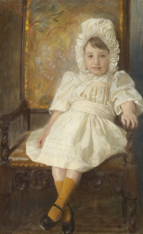 Portrait of Rigmor Krag, 1894, Peder Severin Krøyer