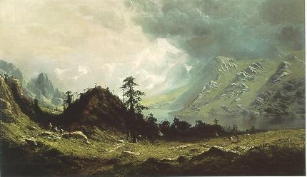 Indian Camp in the Cascades, 1850, Ransome Gillett Holdridge