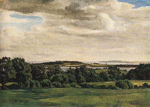 Holsteinische Landschaft, 1827, Adolf Vollmer