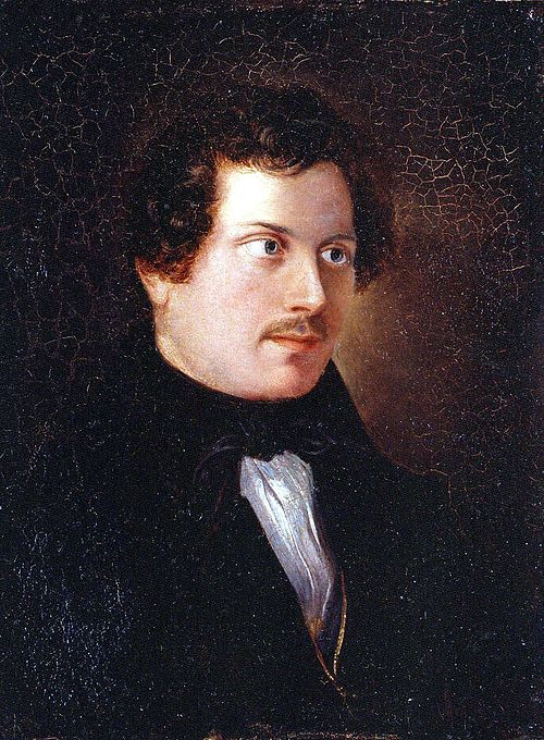 Selbstporträt, 1828, Adolf Vollmer