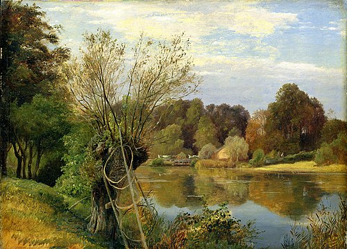 Bei der Aumühle, 1830, Adolf Vollmer