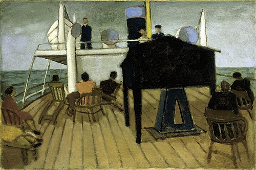 Sun Deck, 1936, Adolph Gottlieb