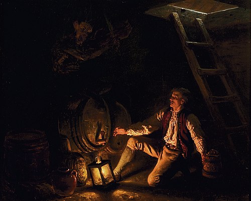 The Devil's Reel, 1853, Adolph Tidemand