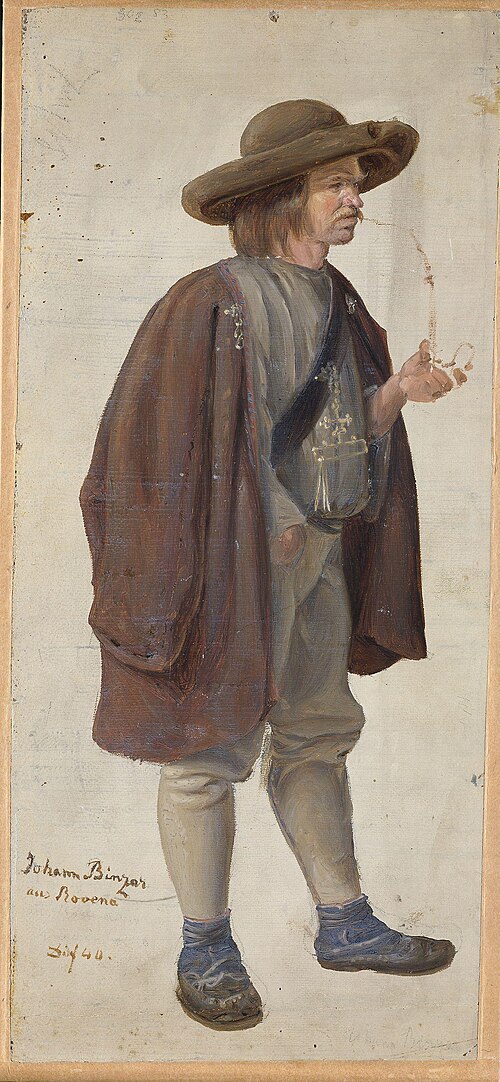 German Farmer, 1840, Adolph Tidemand