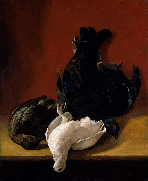 Dead Birds, 1857, Adolph Tidemand