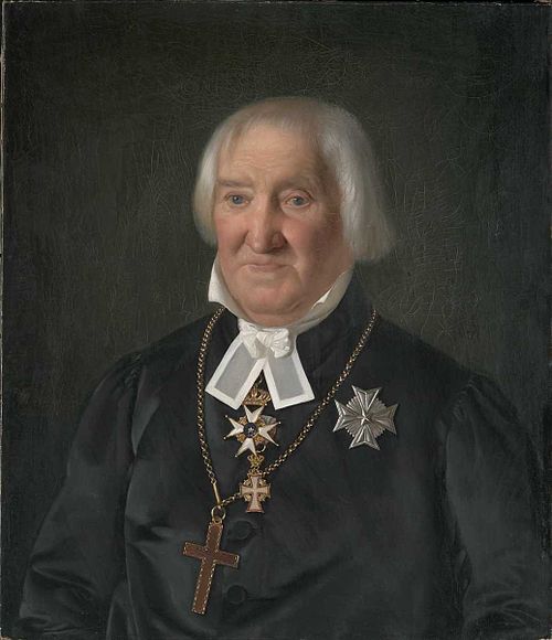 Portrait of Christian Sørenssen, 1844, Adolph Tidemand