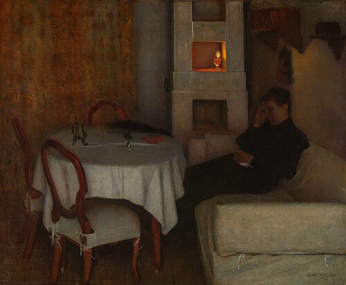 The Anniversary, 1896, Adolf Wiesner